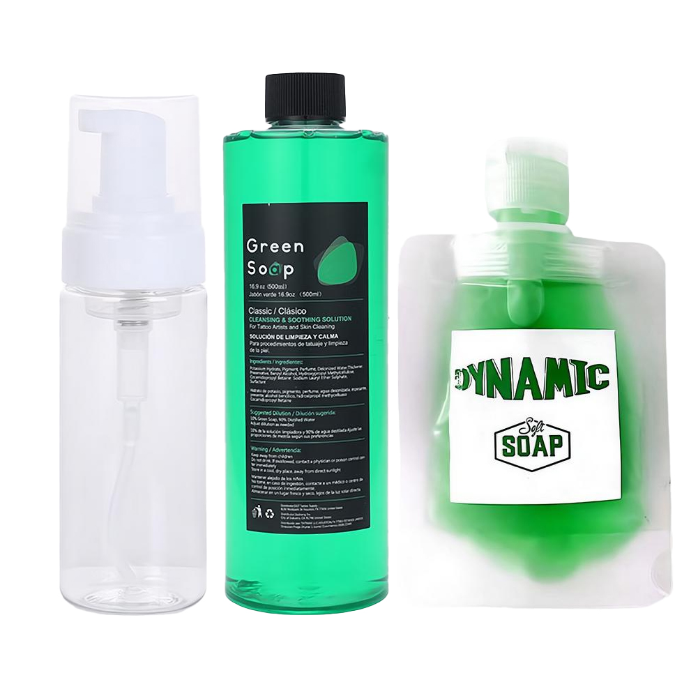 Soap Making Foam - 50/500ML Tattoo Green Soap High Concentration