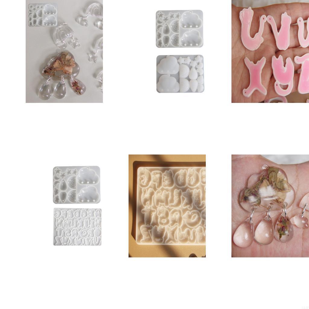 Soap Making Designs - Craft Silicone Mold Cats Letter Star