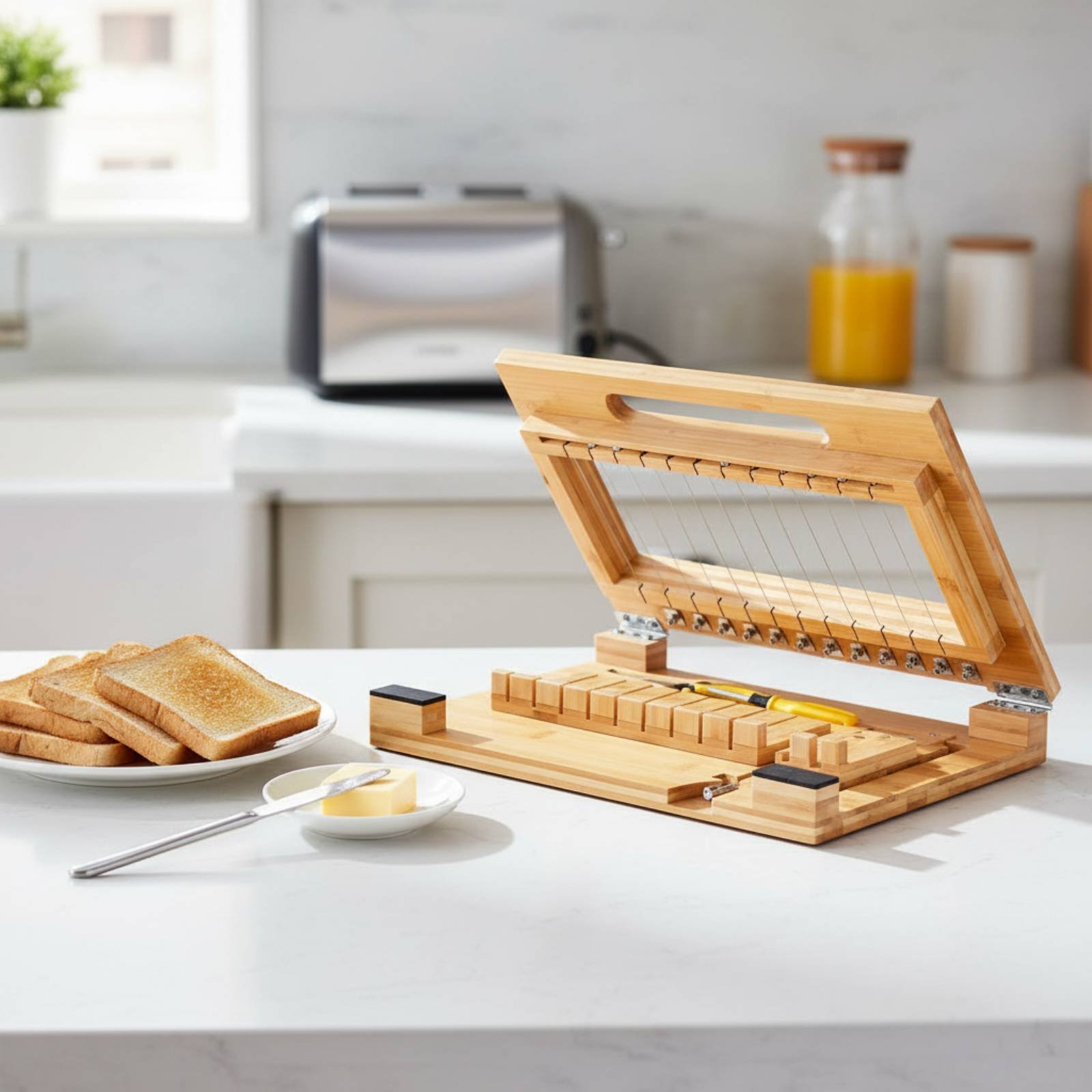 Soap Making In Home - Bamboo Soap Cutter 2-in-1 Design Handmade