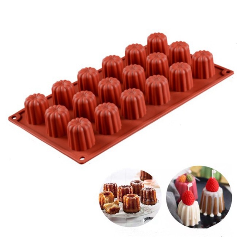 Soap Making Material - 8/12/18 Cups Silicone Mold Cupcake Baking