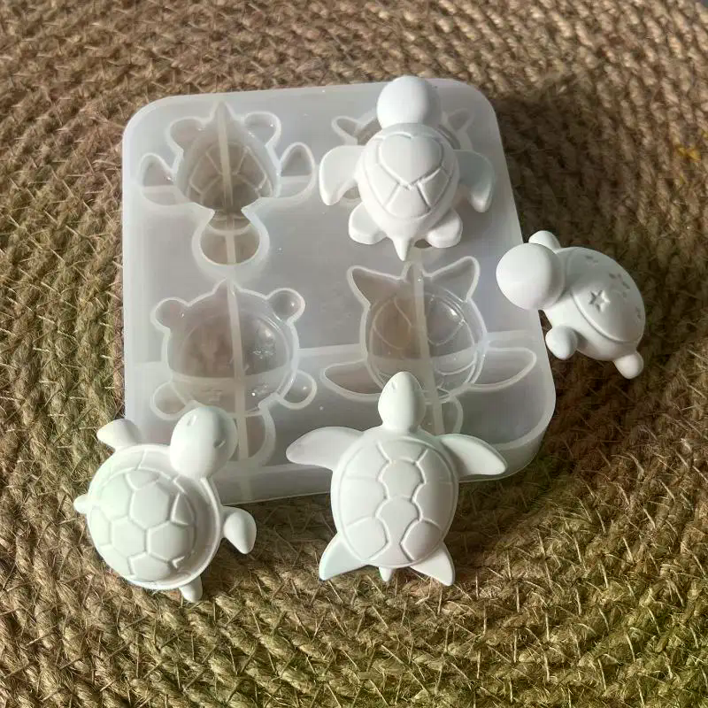 Soap Making Silicone Molds - Four Turtles Plaster Silicone Molds DIY