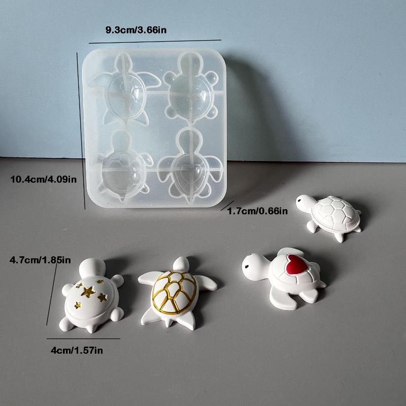 Soap Making Party - Turtle Shape Silicone Mould Set, Creative