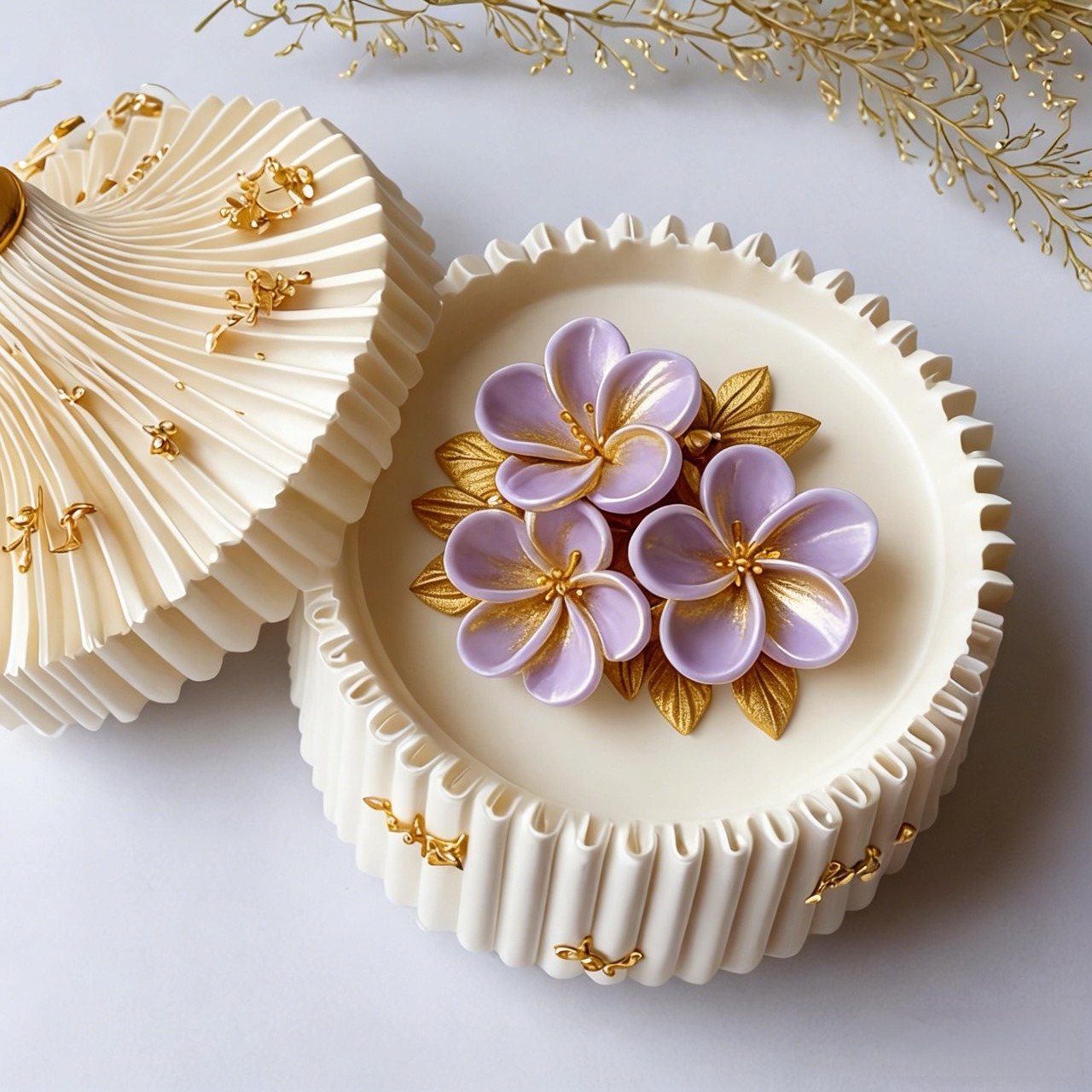 2 Pink Plumeria Silicone Molds - مراجعة Soap Making Designs وسعره