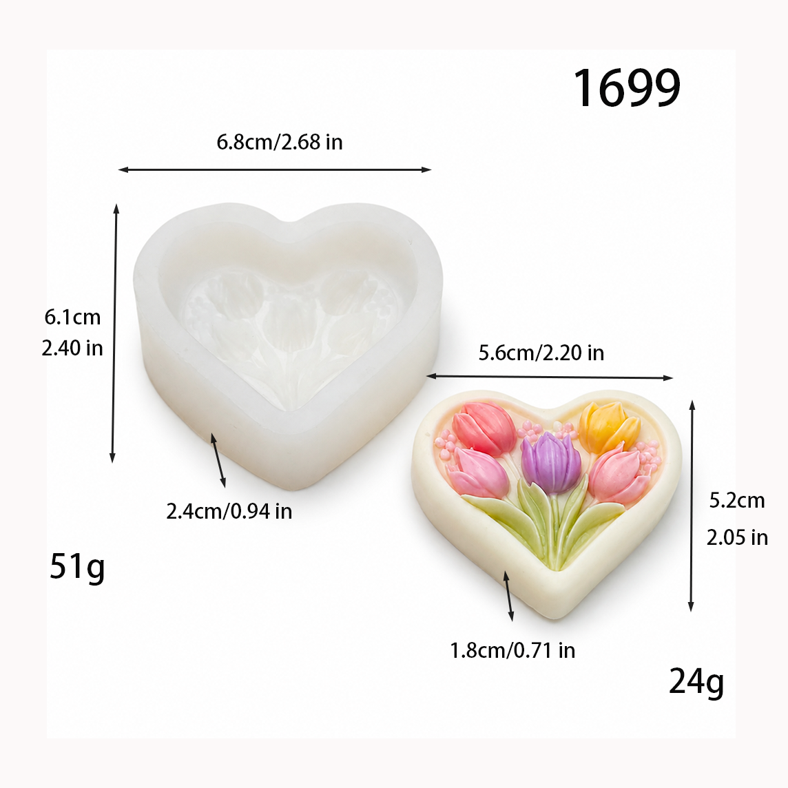 Wholesale Love Tulip  Silicone - مراجعة Soap Making Supplies Wholesale وسعره
