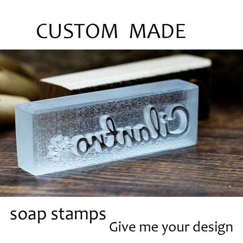 Custom Acrylic Clear Soap Stam - مراجعة Soap Making Designs وسعره