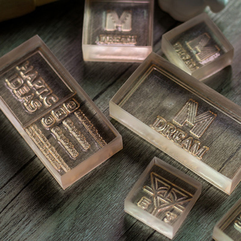 Custom Acrylic Clear Soap Stam - مراجعة Soap Making Designs وسعره