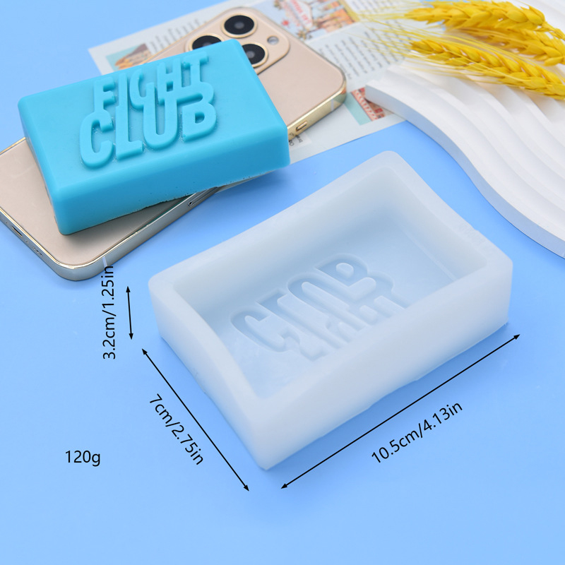 Fight Club Soap Silicone Mold  - مراجعة Soap Making In Fight Club وسعره