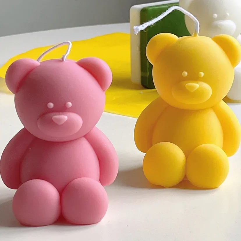 3D Cute Cartoon Bear Silicone  - مراجعة Soap Making Kit For Beginners وسعره