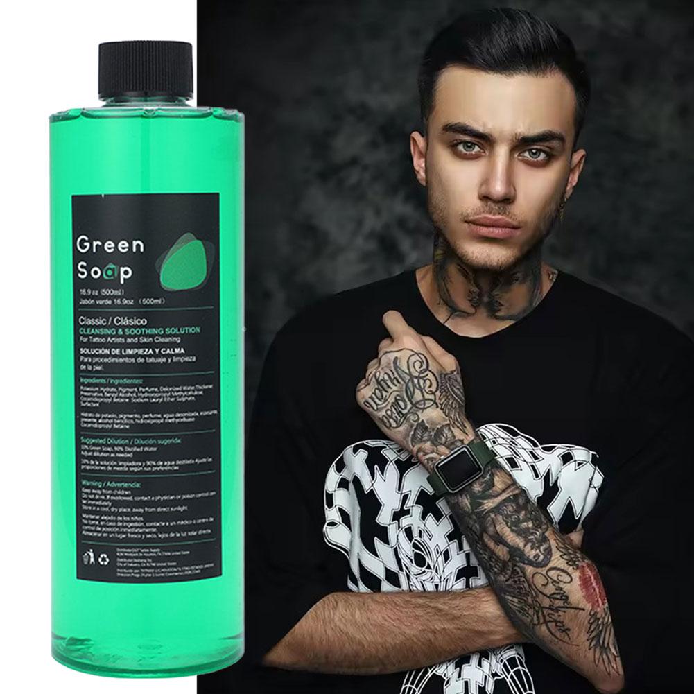50/500ML Tattoo Green Soap Hig - مراجعة Soap Making Foam وسعره