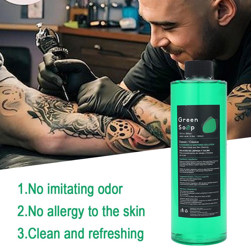 50/500ML Tattoo Green Soap Hig - مراجعة Soap Making Foam وسعره