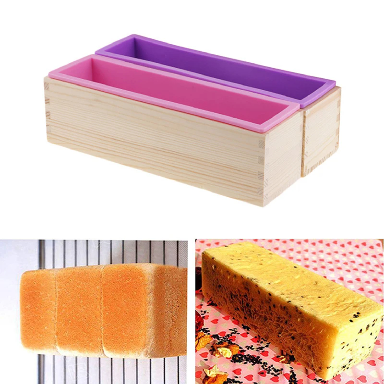 1200ML Silicone Soap Mold Rect - مراجعة Soap Making Supplies Wholesale وسعره
