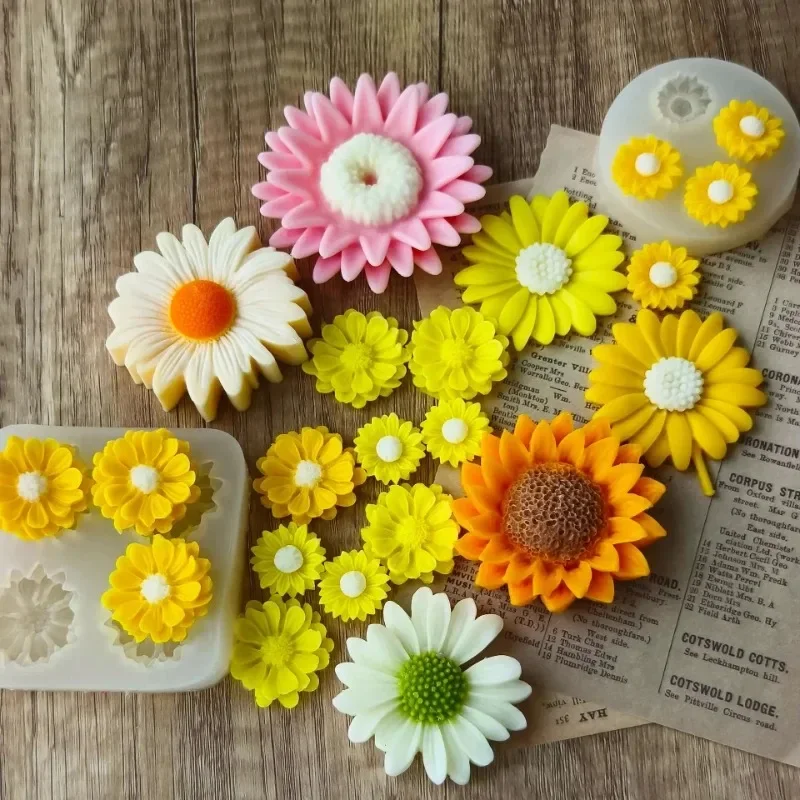 2026-Premium 5Pcs Sunflower Si - مراجعة Soap Making Designs وسعره