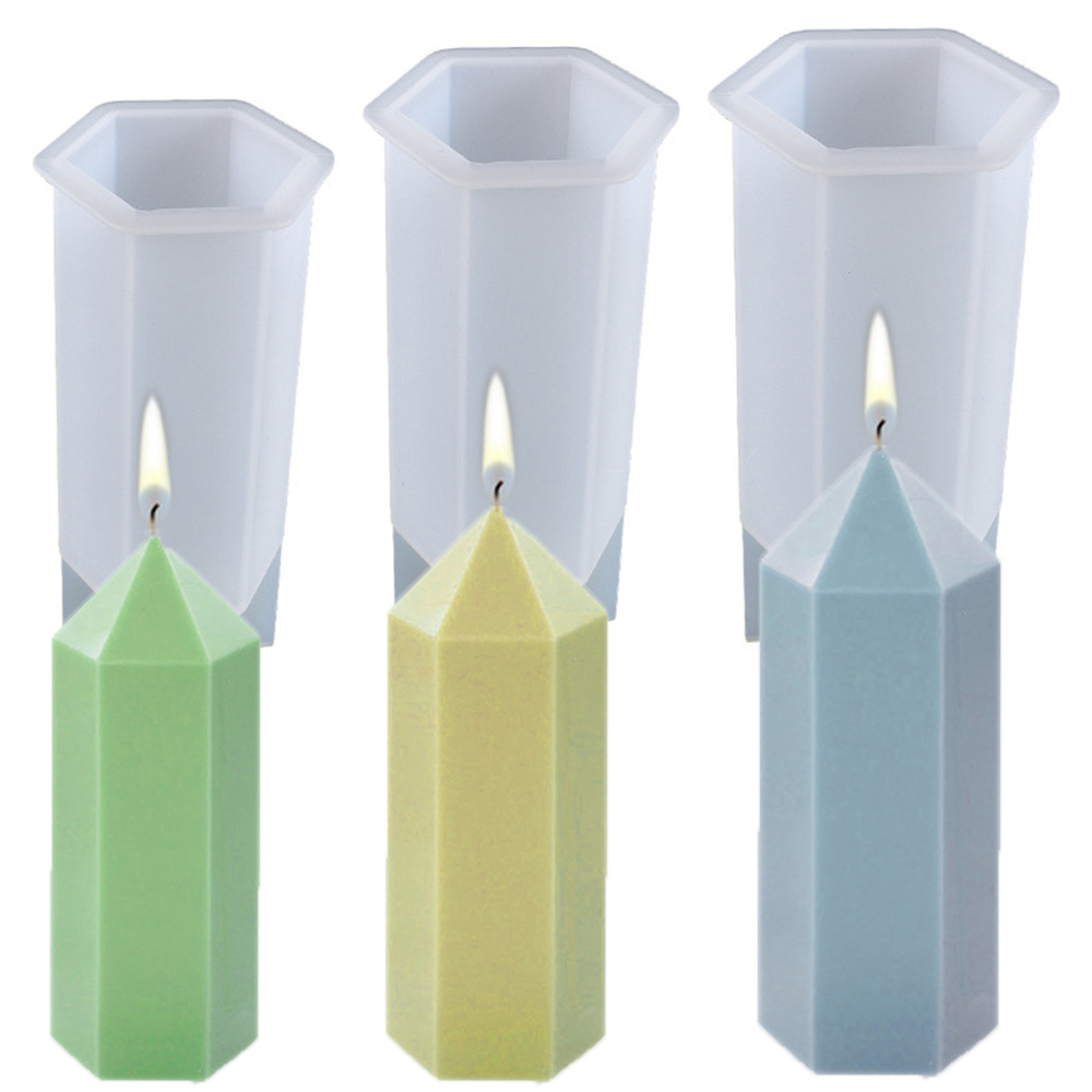 3D Hexagonal Column Candle Mol - مراجعة Soap Making Kit For Beginners وسعره