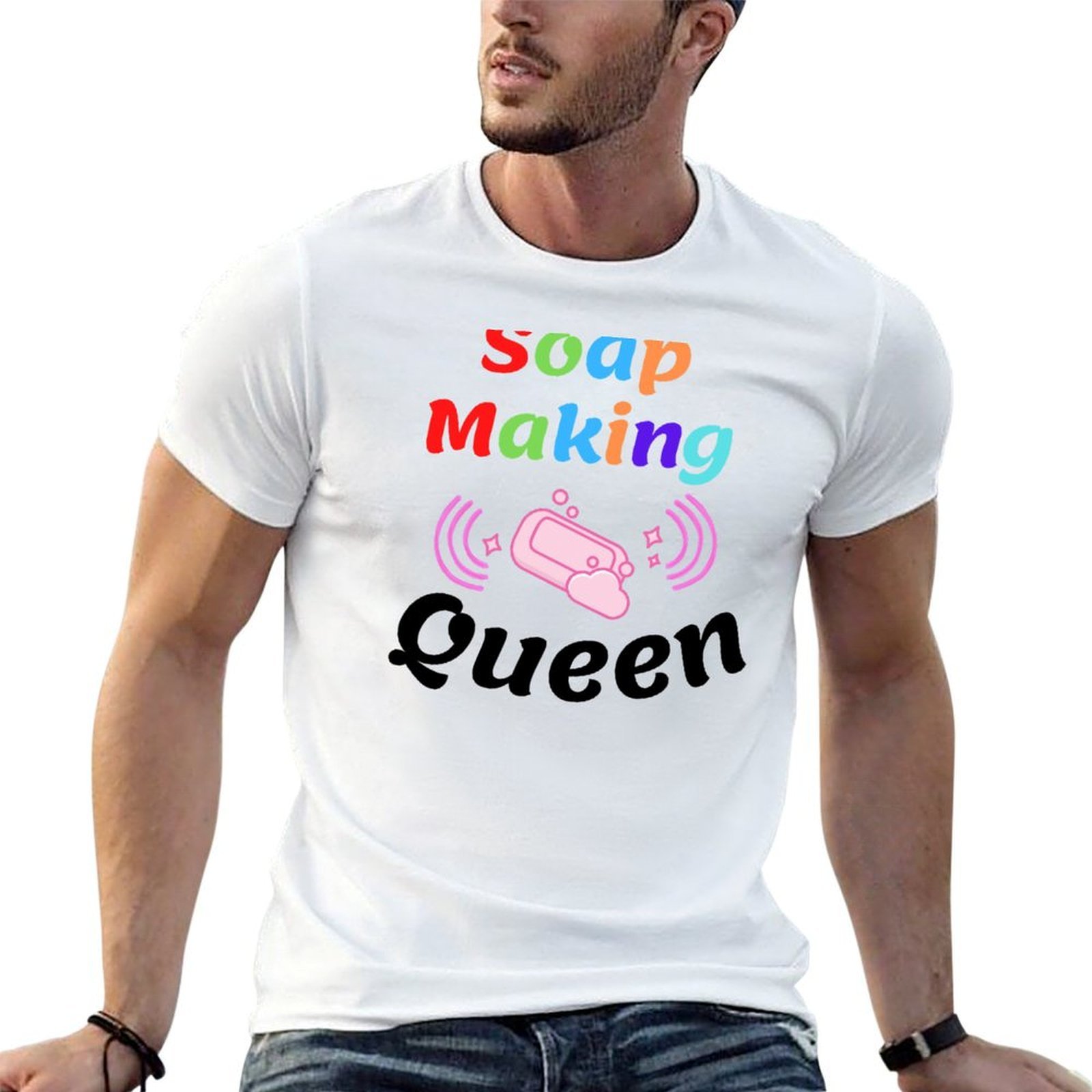 Soap Making Queen funny T-Shir - مراجعة Soap Making Queen وسعره