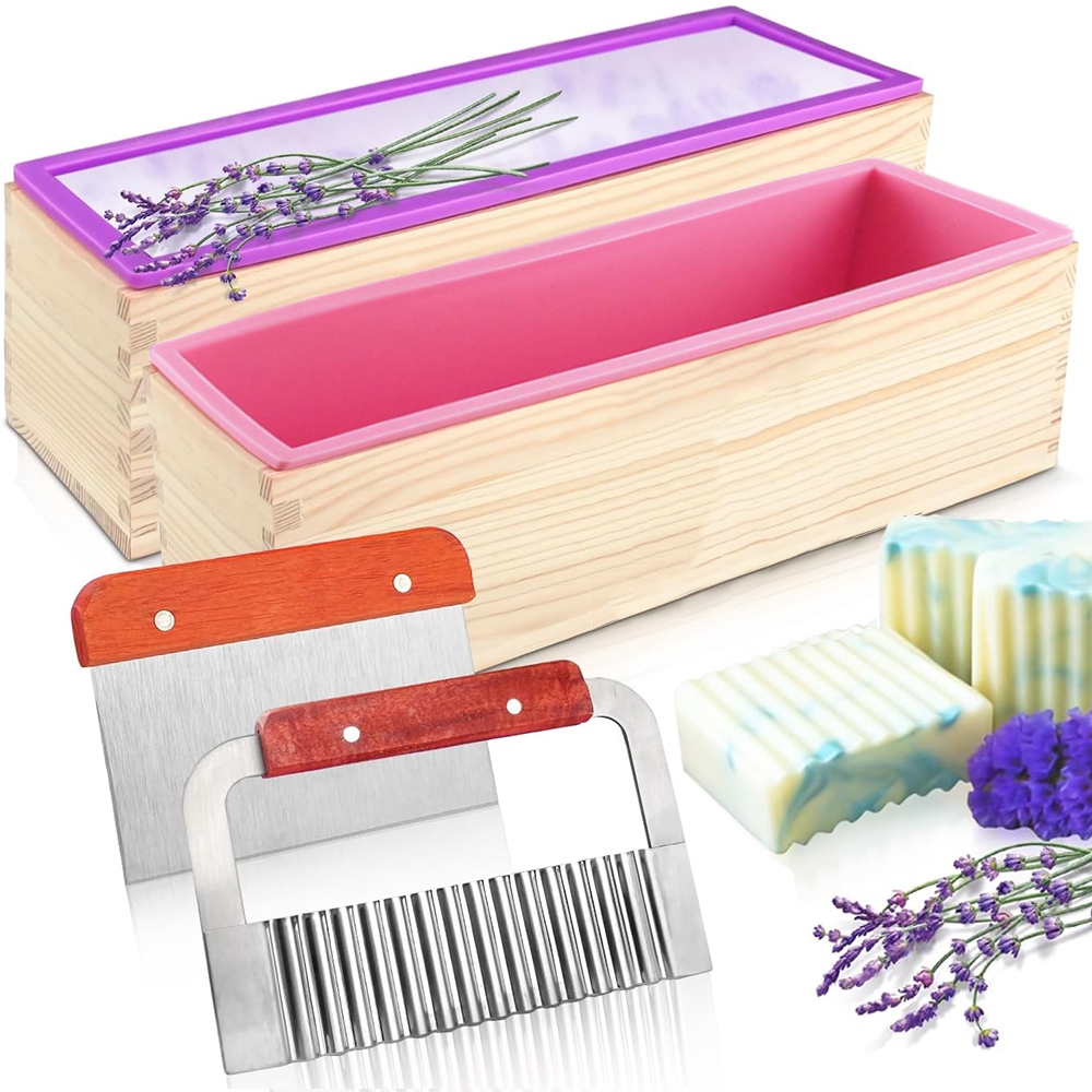 Rectangular Handmade Soap Mold - مراجعة Soap Making Kit For Beginners وسعره