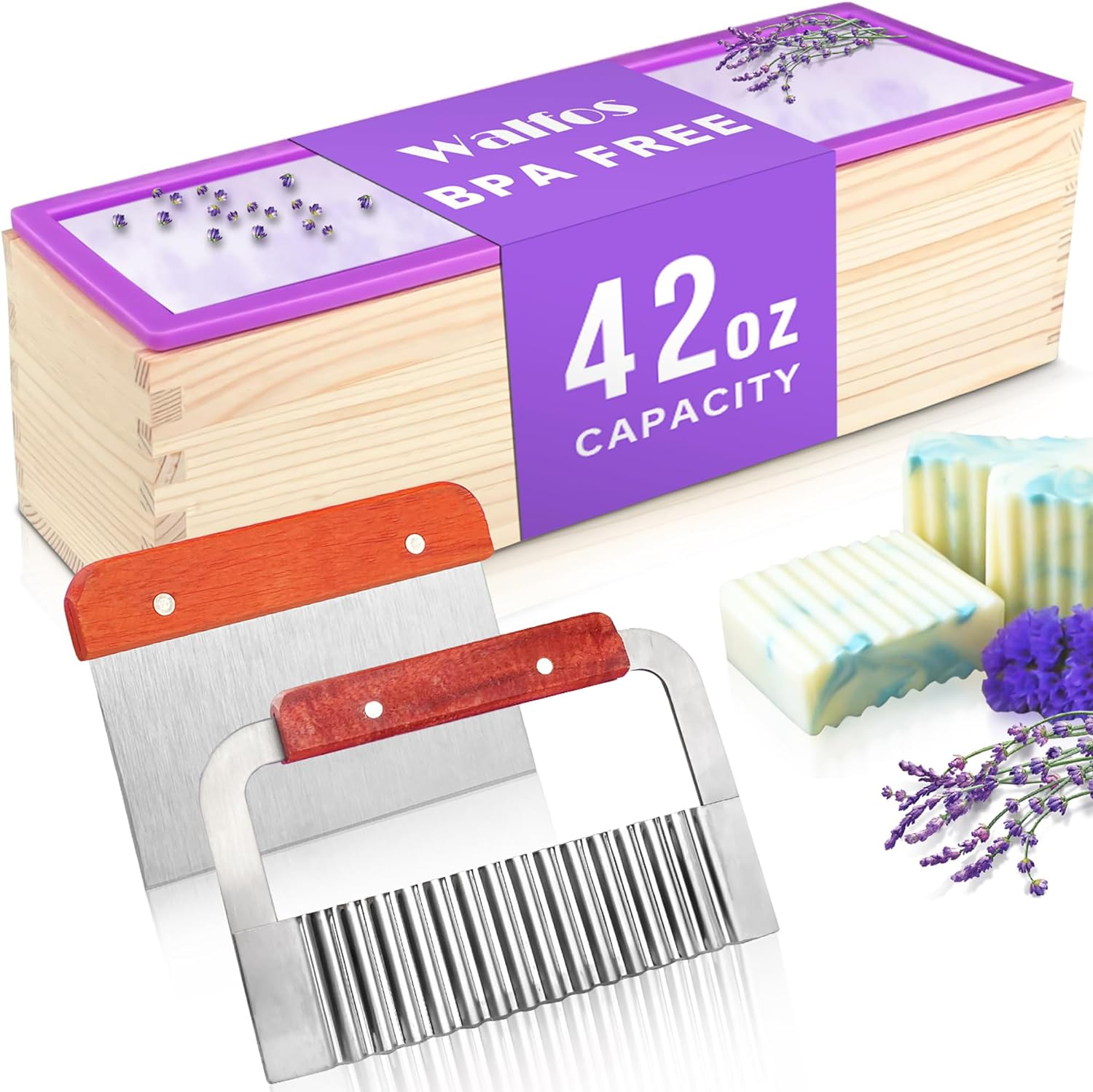 Rectangular Handmade Soap Mold - مراجعة Soap Making Kit For Beginners وسعره