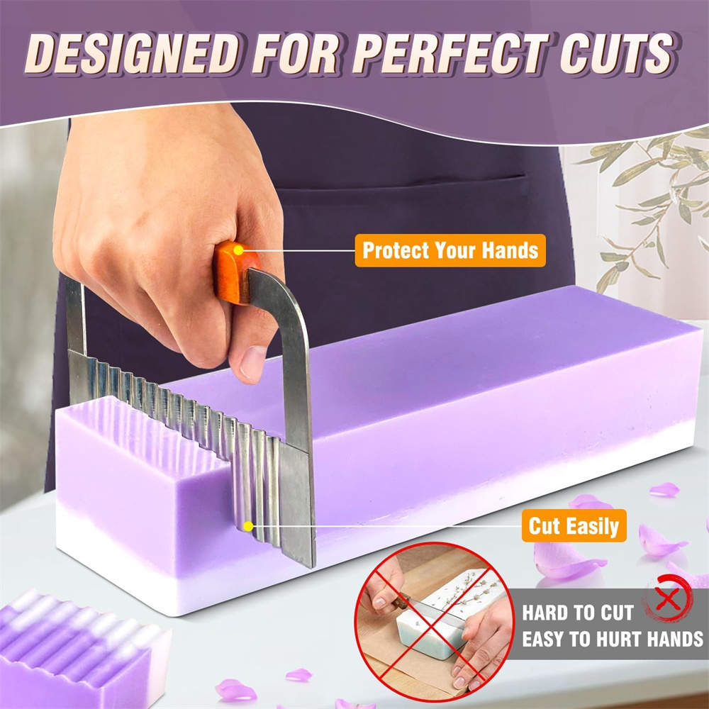 Rectangular Handmade Soap Mold - مراجعة Soap Making Kit For Beginners وسعره