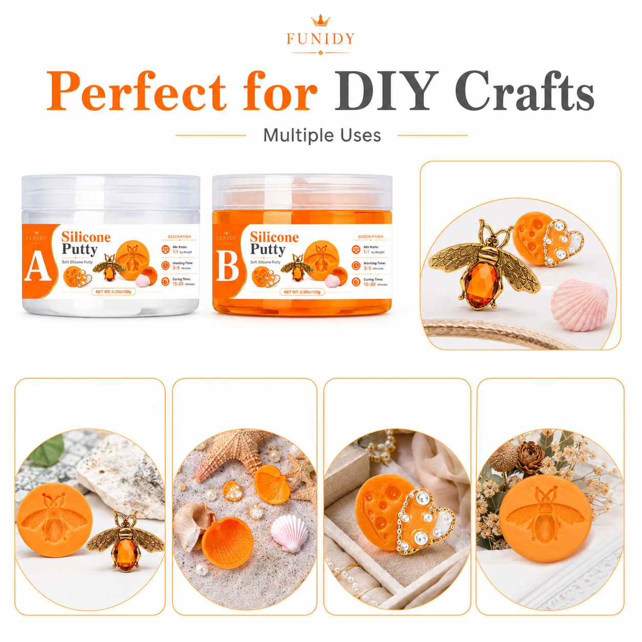 SILICONE PUTTY Making Kit, Fas - مراجعة Soap Making Kit For Beginners وسعره