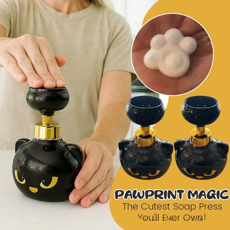 Cute Cat Paw Foam Soap Dispens - مراجعة Soap Making Foam وسعره