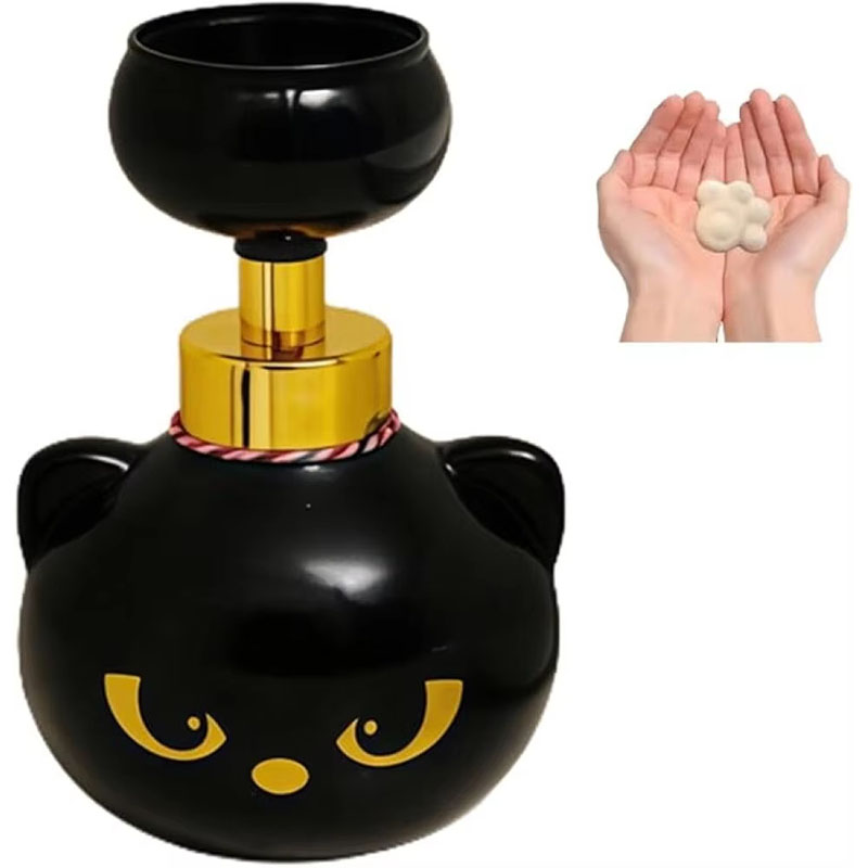 Cute Cat Paw Foam Soap Dispens - مراجعة Soap Making Foam وسعره