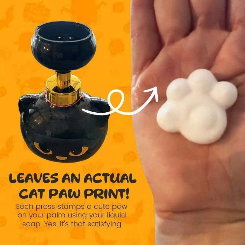 Cute Cat Paw Foam Soap Dispens - مراجعة Soap Making Foam وسعره