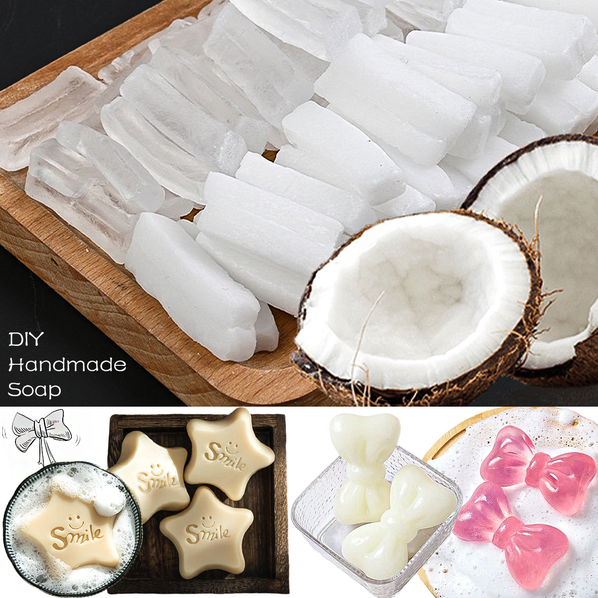DIY Bar Soap Base Handmade Soa - مراجعة Soap Making Supplies Wholesale وسعره