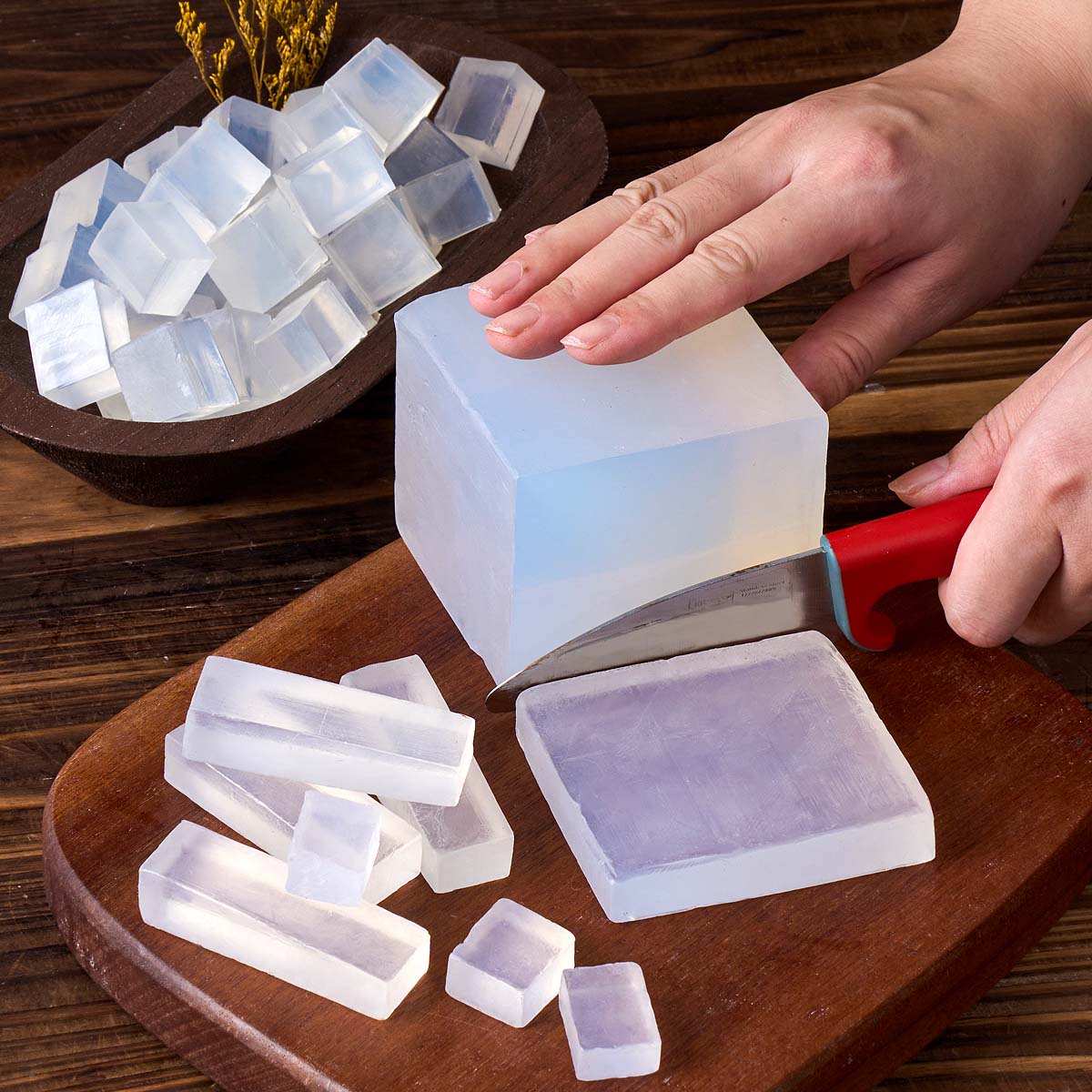 1000g Glycerin Soap Base DIY H - مراجعة Soap Making Supplies Wholesale وسعره