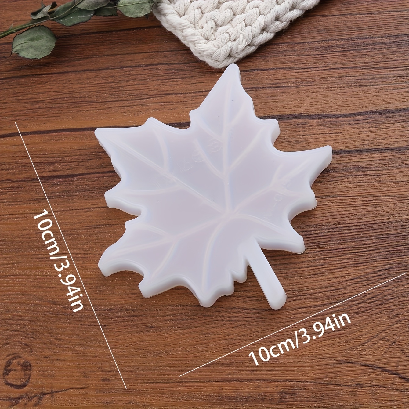 1PC Maple Leaf shaped Silicone - مراجعة Soap Making Silicone Molds وسعره