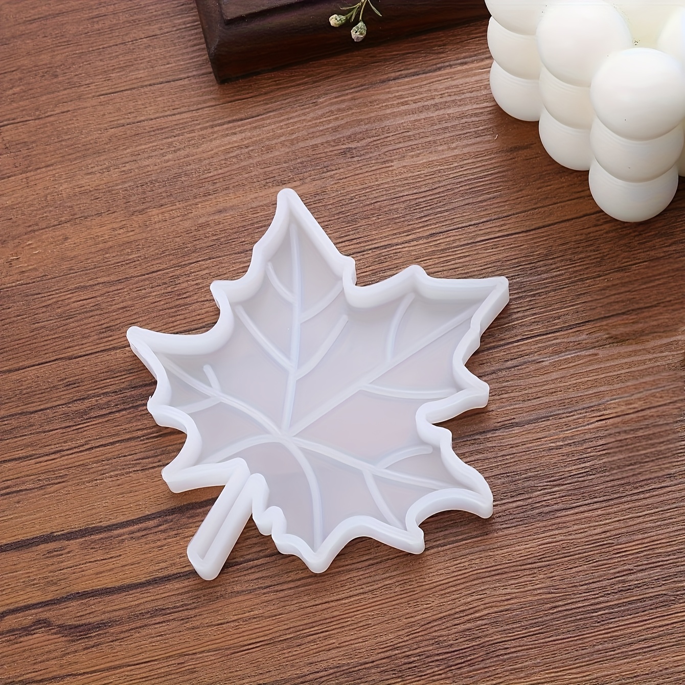 1PC Maple Leaf shaped Silicone - مراجعة Soap Making Silicone Molds وسعره
