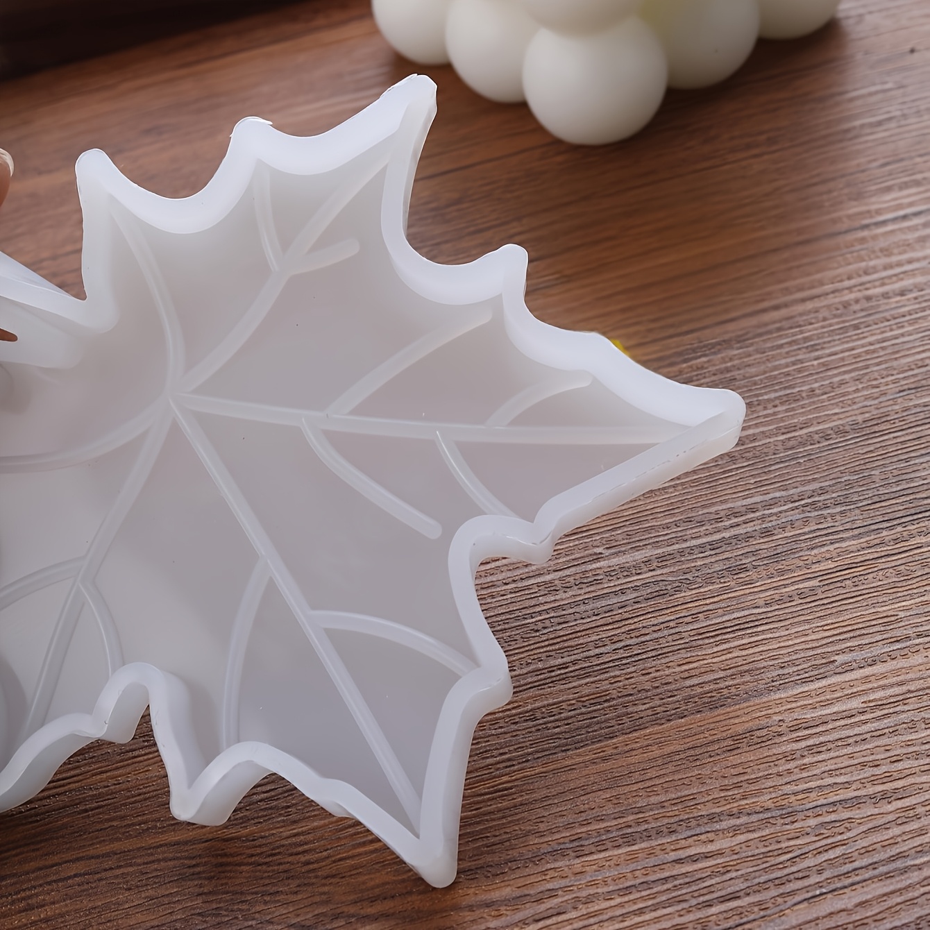 1PC Maple Leaf shaped Silicone - مراجعة Soap Making Silicone Molds وسعره