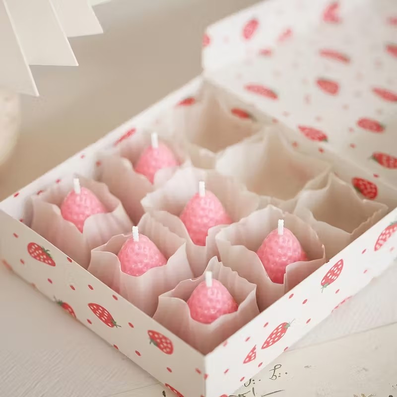 Strawberry Silicone Candle Mol - مراجعة Soap Making Party وسعره