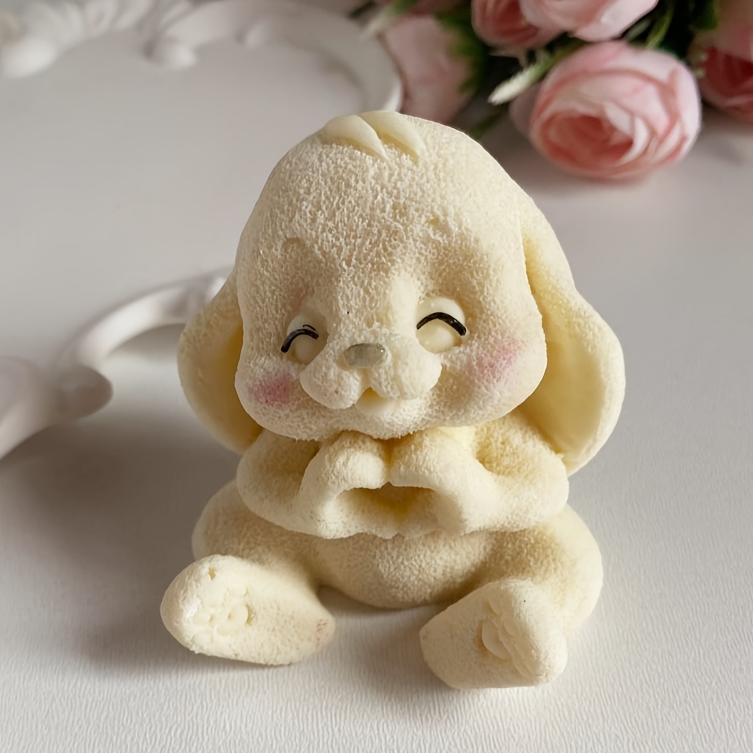 1pc Adorable Rabbit Resin Sili - مراجعة Soap Making Silicone Molds وسعره