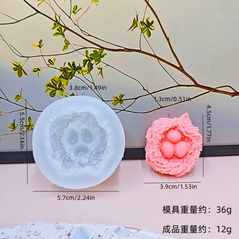 3D Bird's Nest Design Silicone - مراجعة Soap Making Designs وسعره