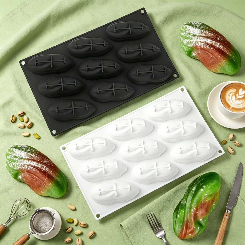 4 or 9-Cavity Pistachio Silico - مراجعة Soap Making Silicone Molds وسعره