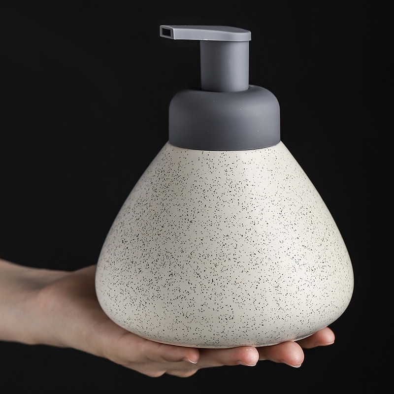 Bathroom Ceramic Mousse Dispen - مراجعة Soap Making Foam وسعره