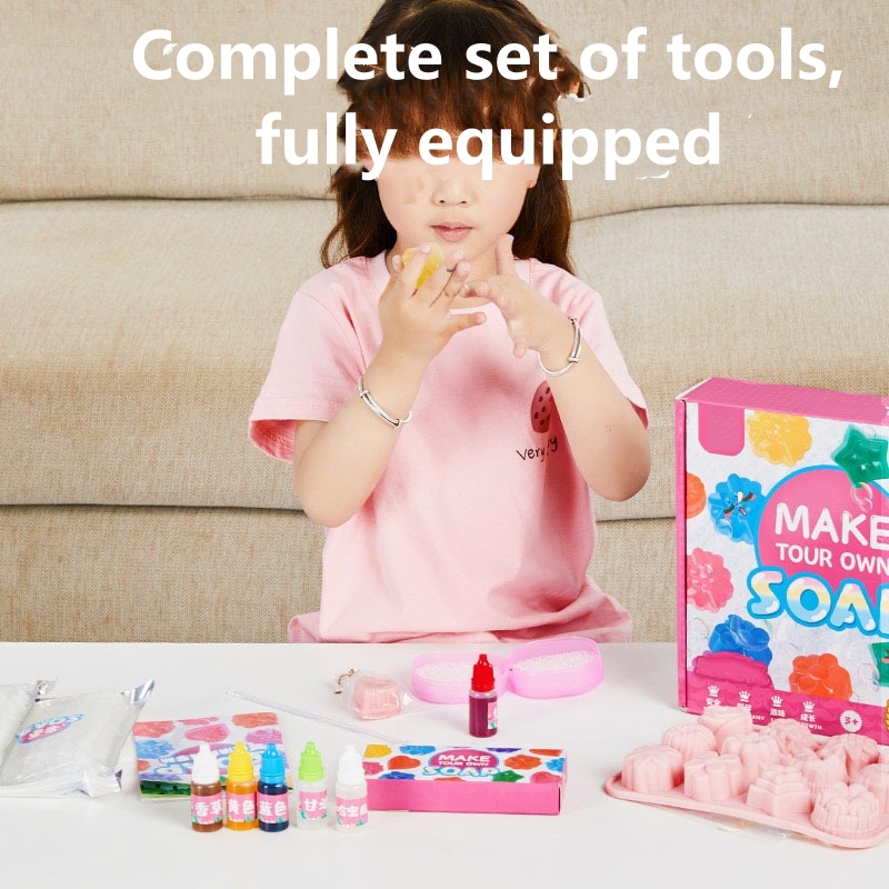 DIY Handmade Soap Crystal Soap - مراجعة Soap Making Kit For Beginners وسعره