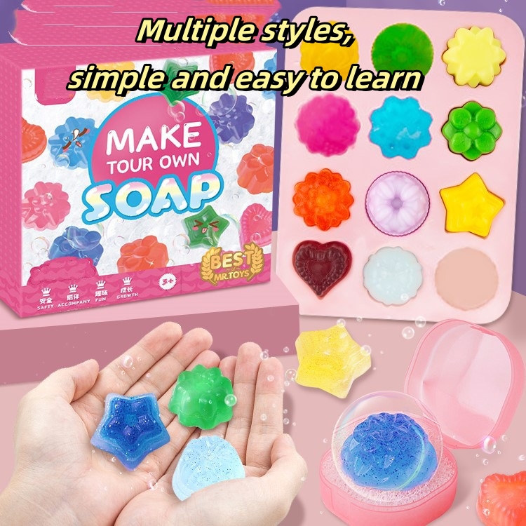 DIY Handmade Soap Crystal Soap - مراجعة Soap Making Kit For Beginners وسعره