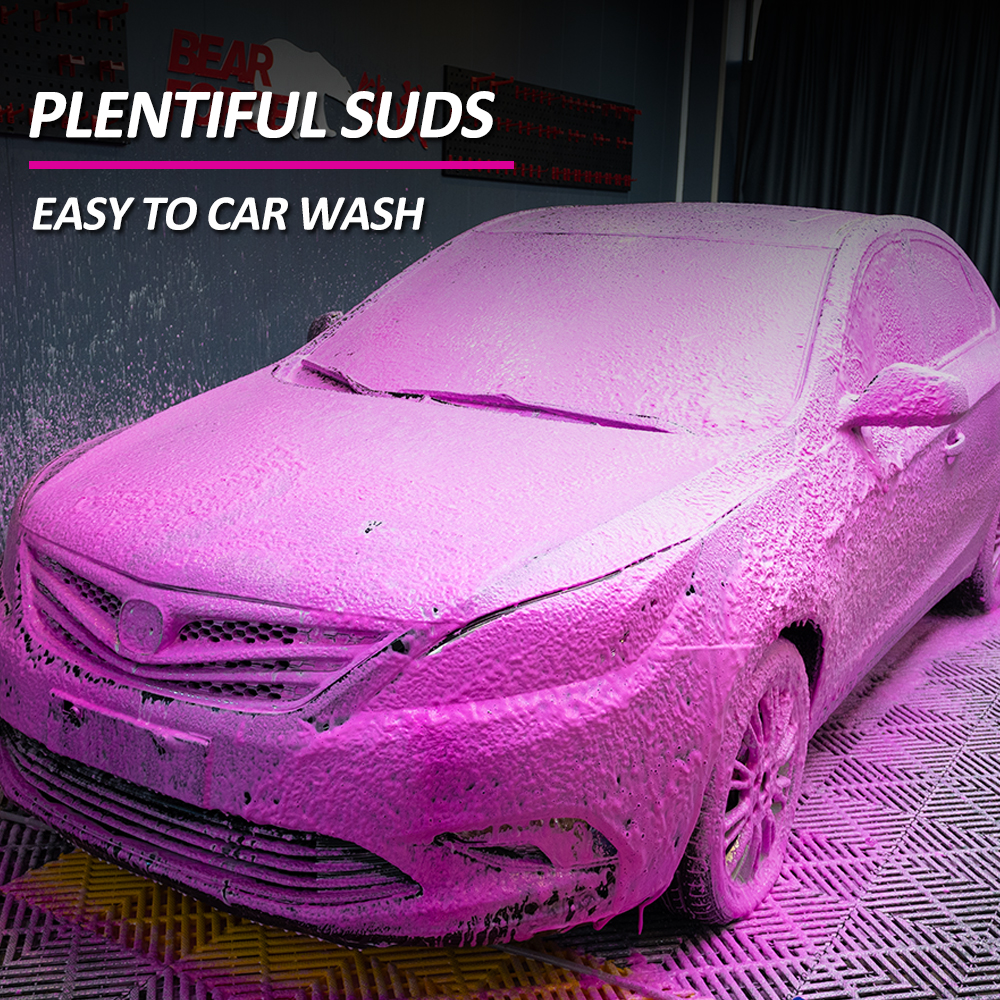 Pink Foaming Car Wash Soap Aut - مراجعة Soap Making Foam وسعره