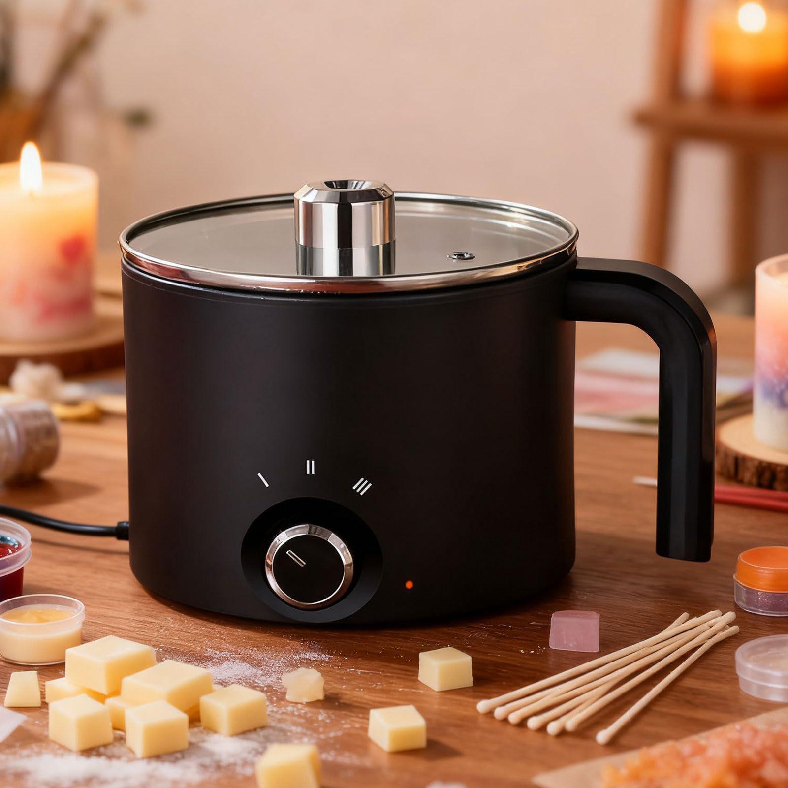 Candle Wax Melting Pot 1.5L La - مراجعة Soap Making In Home وسعره