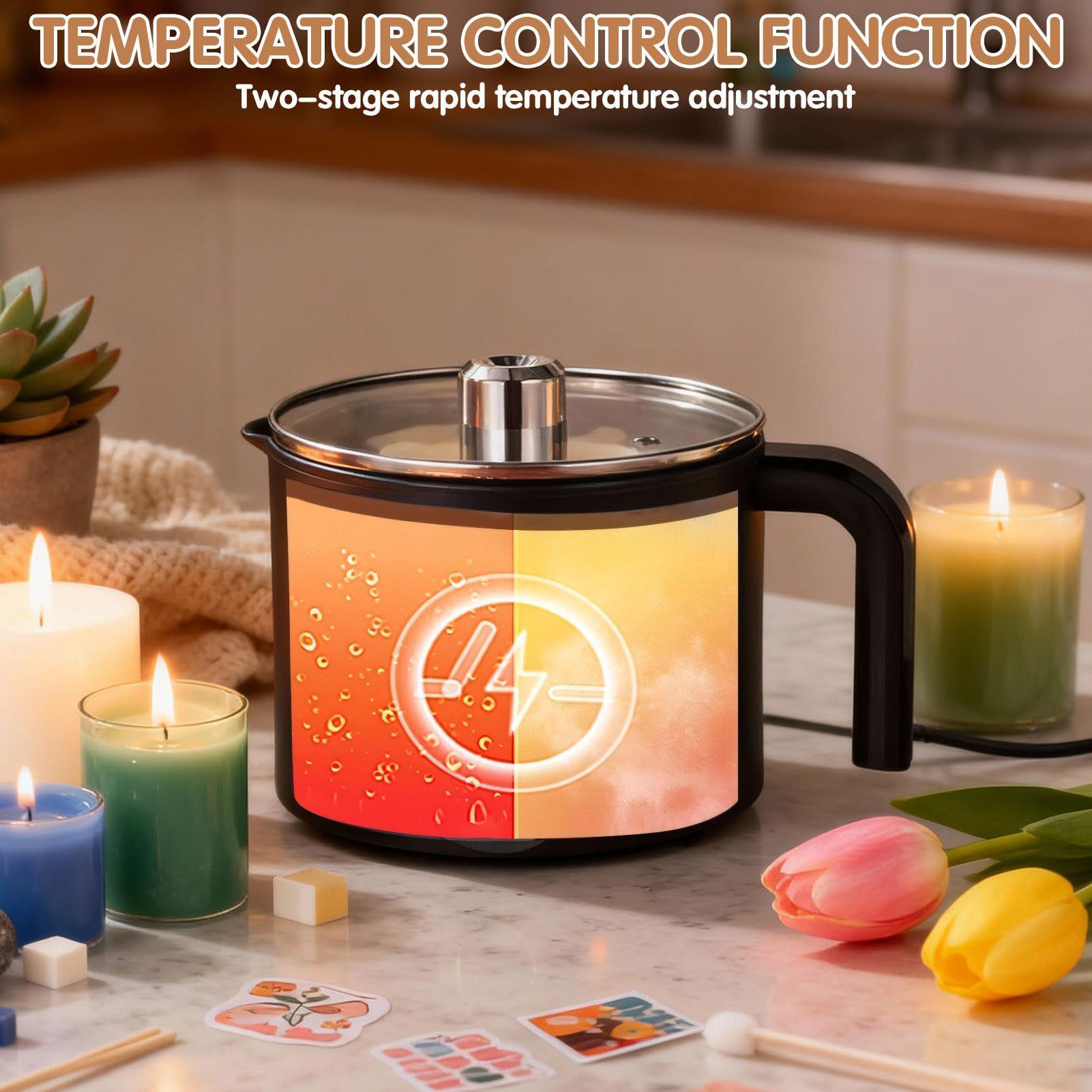 Candle Wax Melting Pot 1.5L La - مراجعة Soap Making In Home وسعره