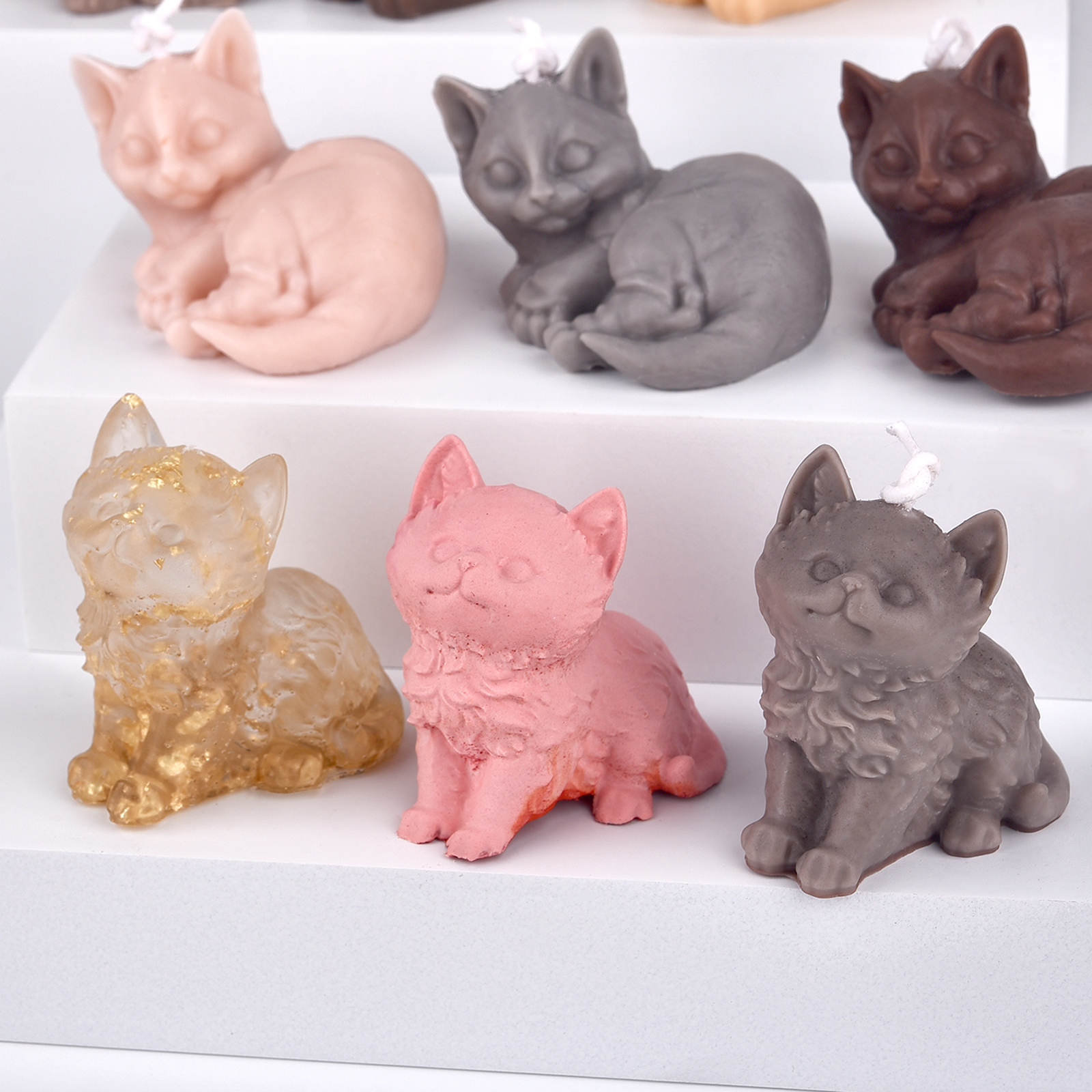 3D Dogs Cats Silicone Mold For - مراجعة Soap Making In Home وسعره