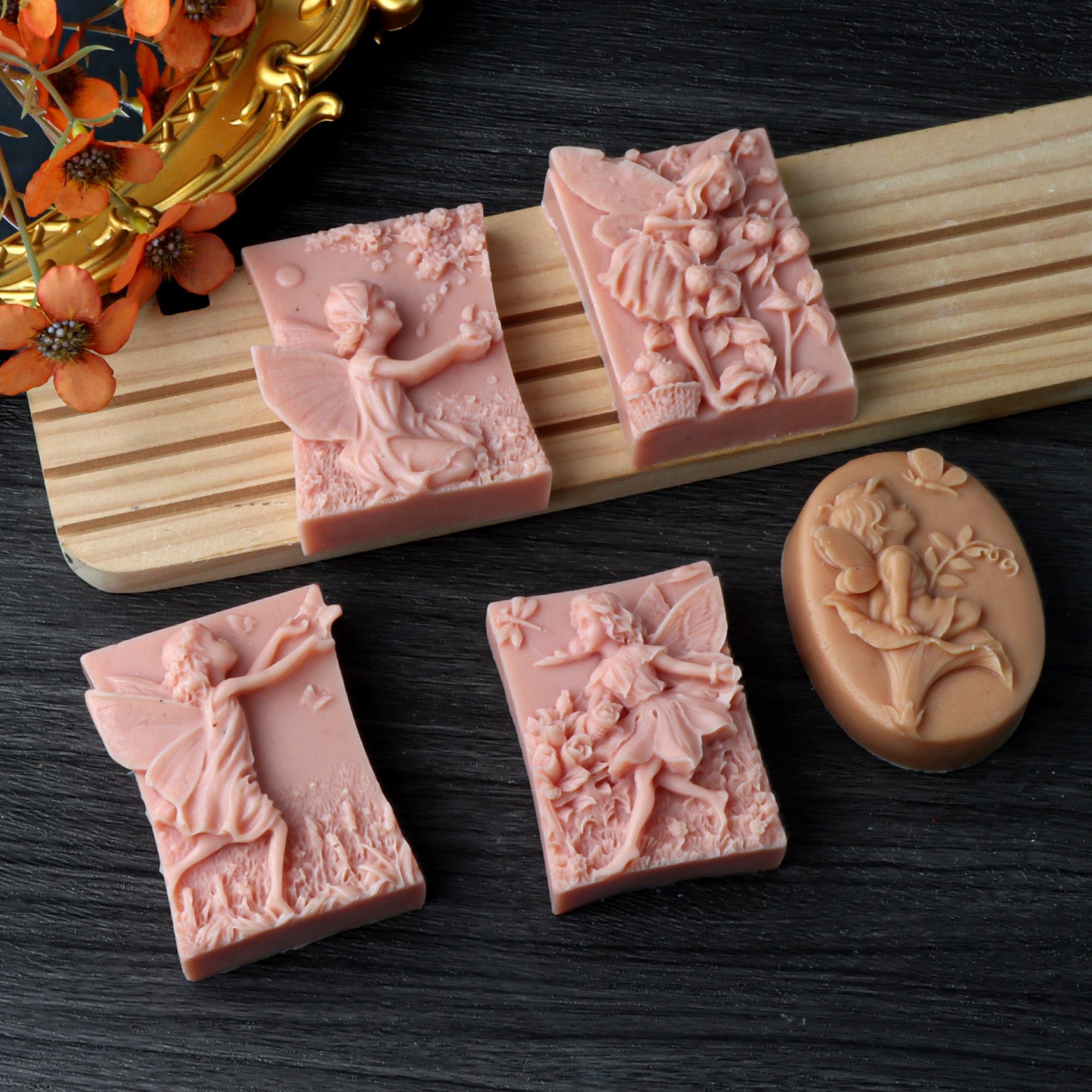 Flower Fairy Silicone Soap Mol - مراجعة Soap Making In Home وسعره