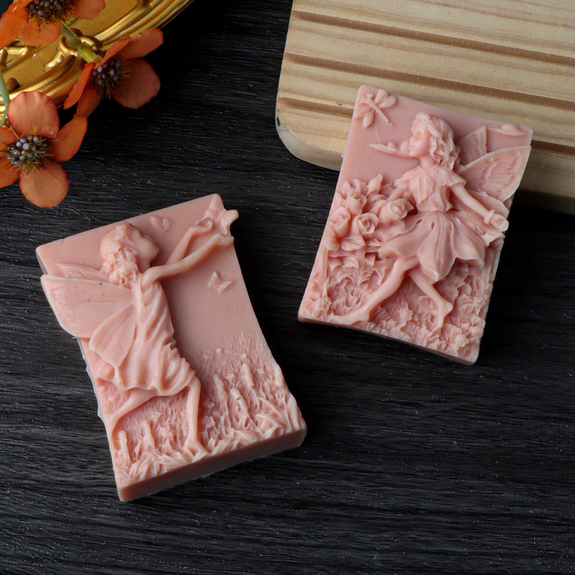 Flower Fairy Silicone Soap Mol - مراجعة Soap Making In Home وسعره