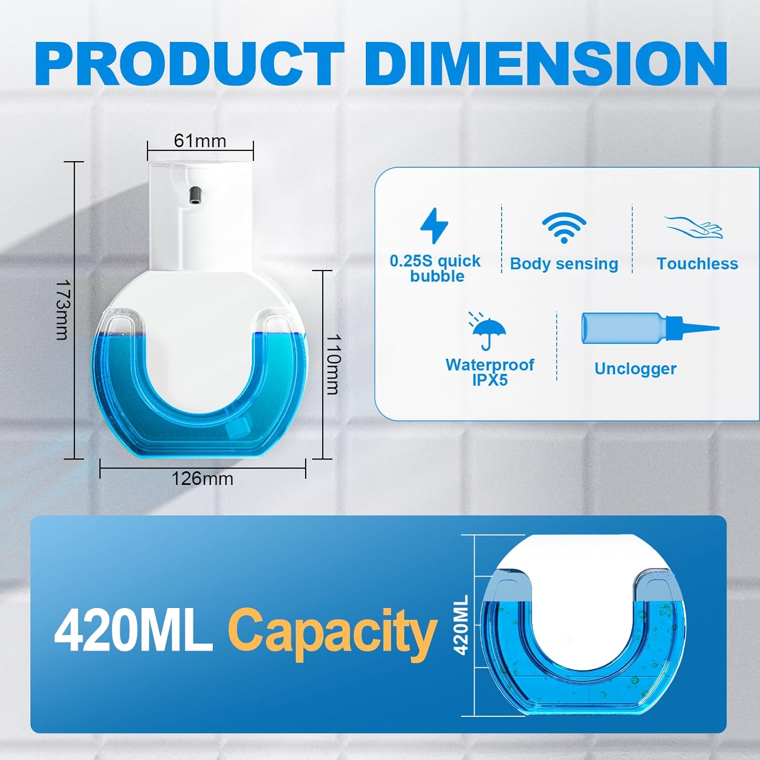 420ML Large Capacity Touchless - مراجعة Soap Making Machine وسعره