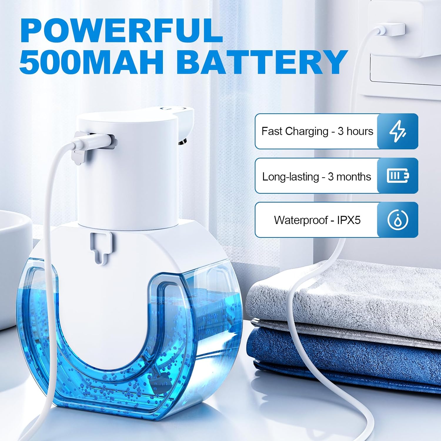 420ML Large Capacity Touchless - مراجعة Soap Making Machine وسعره