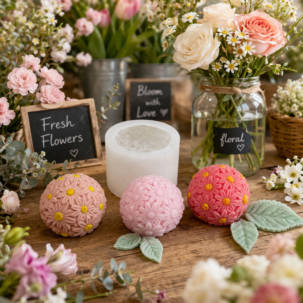 Wholesale Flower Ball Mold  Si - مراجعة Soap Making Supplies Wholesale وسعره