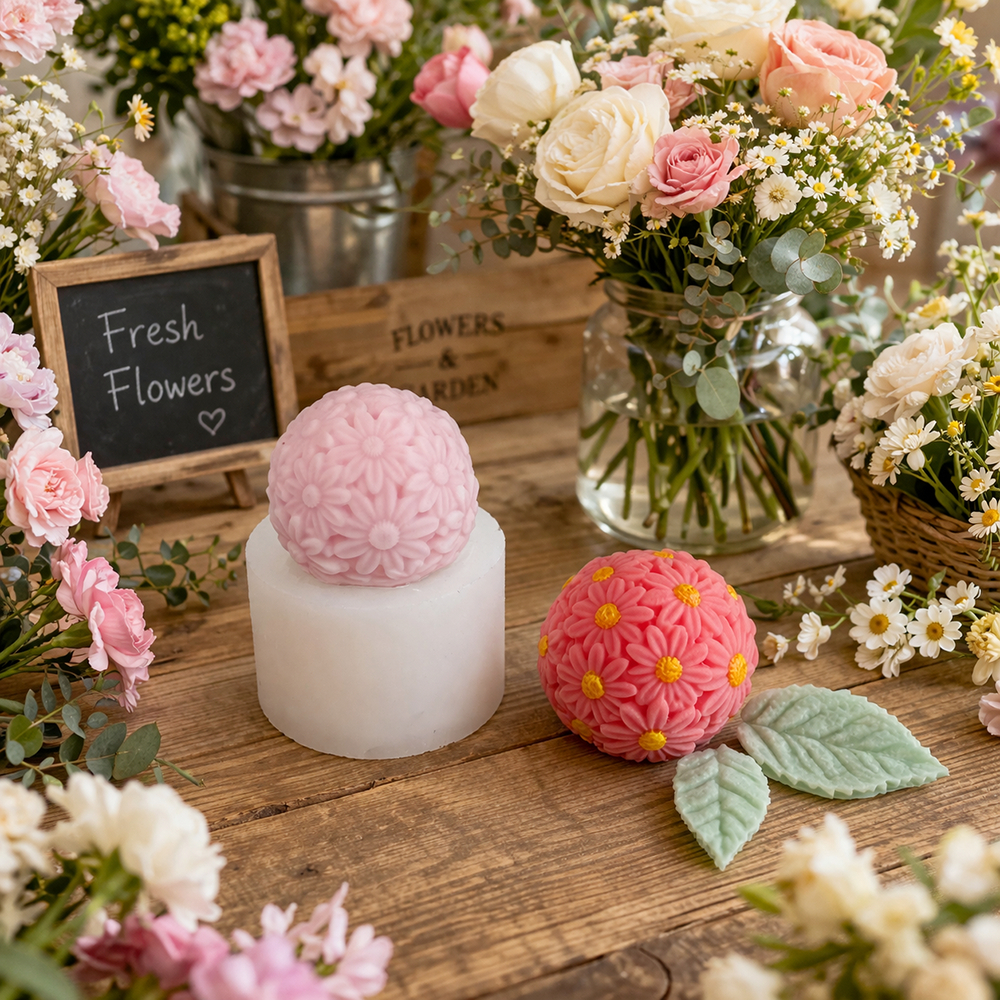 Wholesale Flower Ball Mold  Si - مراجعة Soap Making Supplies Wholesale وسعره