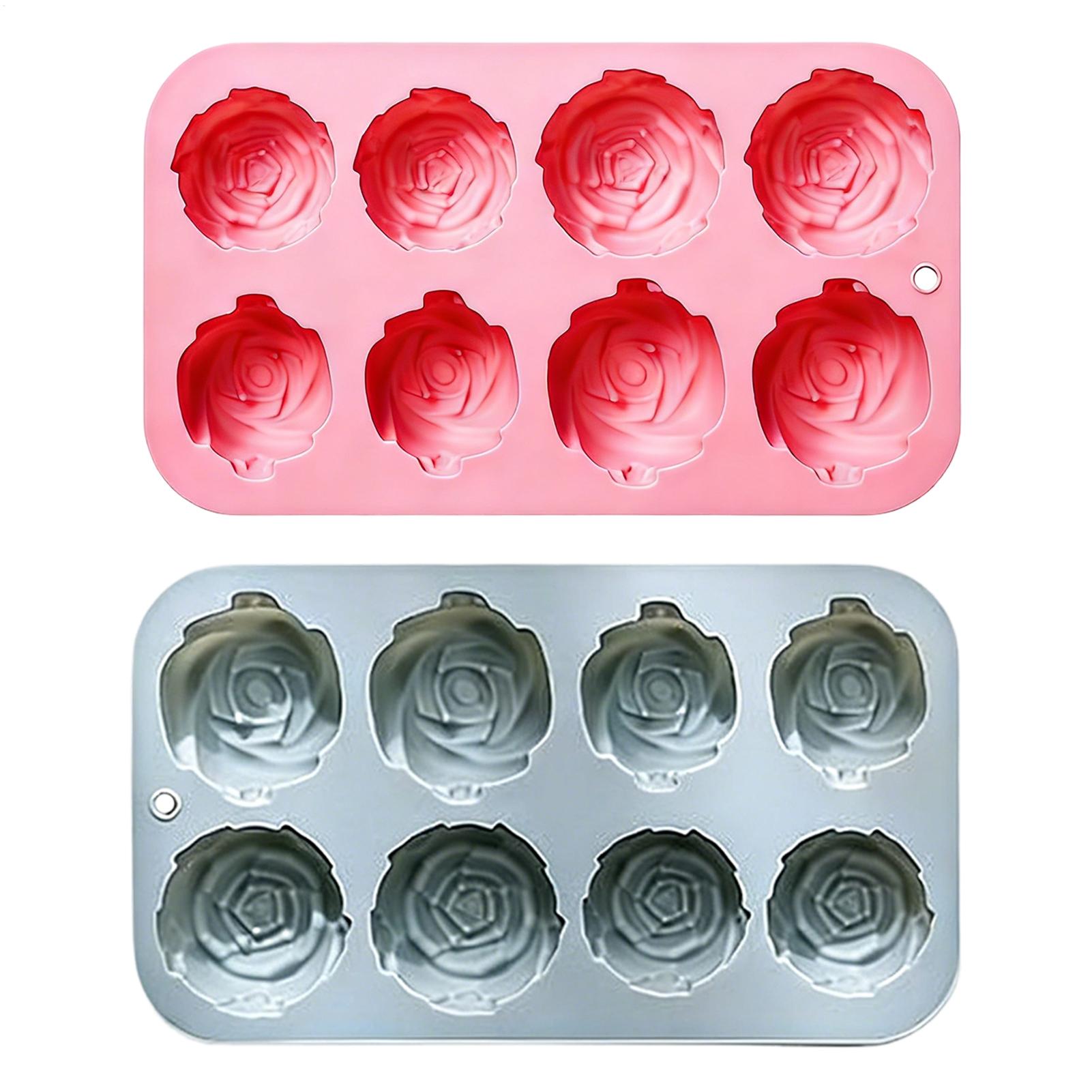 8 Holes Rose Flower Silicone M - مراجعة Soap Making In Home وسعره