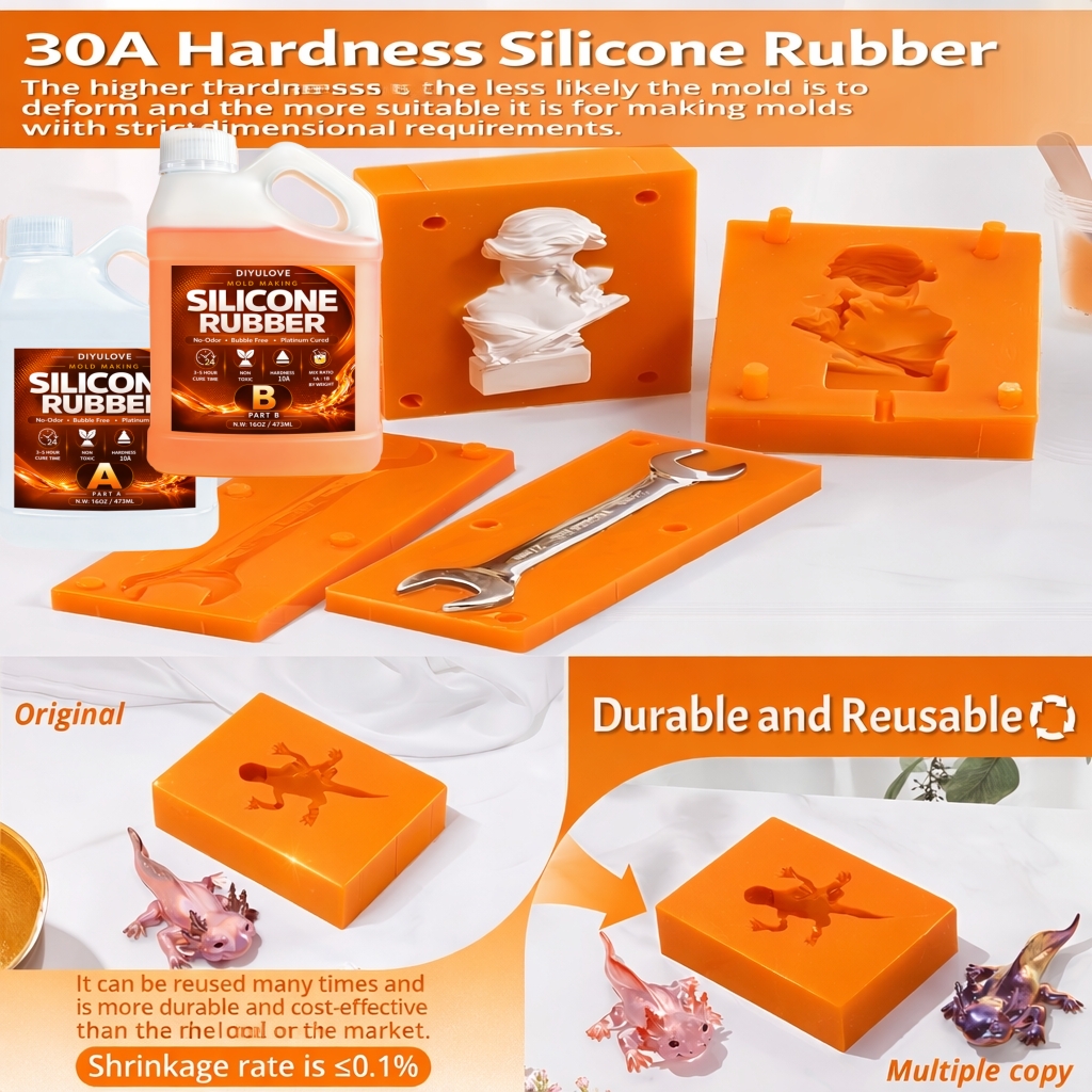 Liquid Silicone Rubber Kit,Hig - مراجعة Soap Making Silicone Molds وسعره