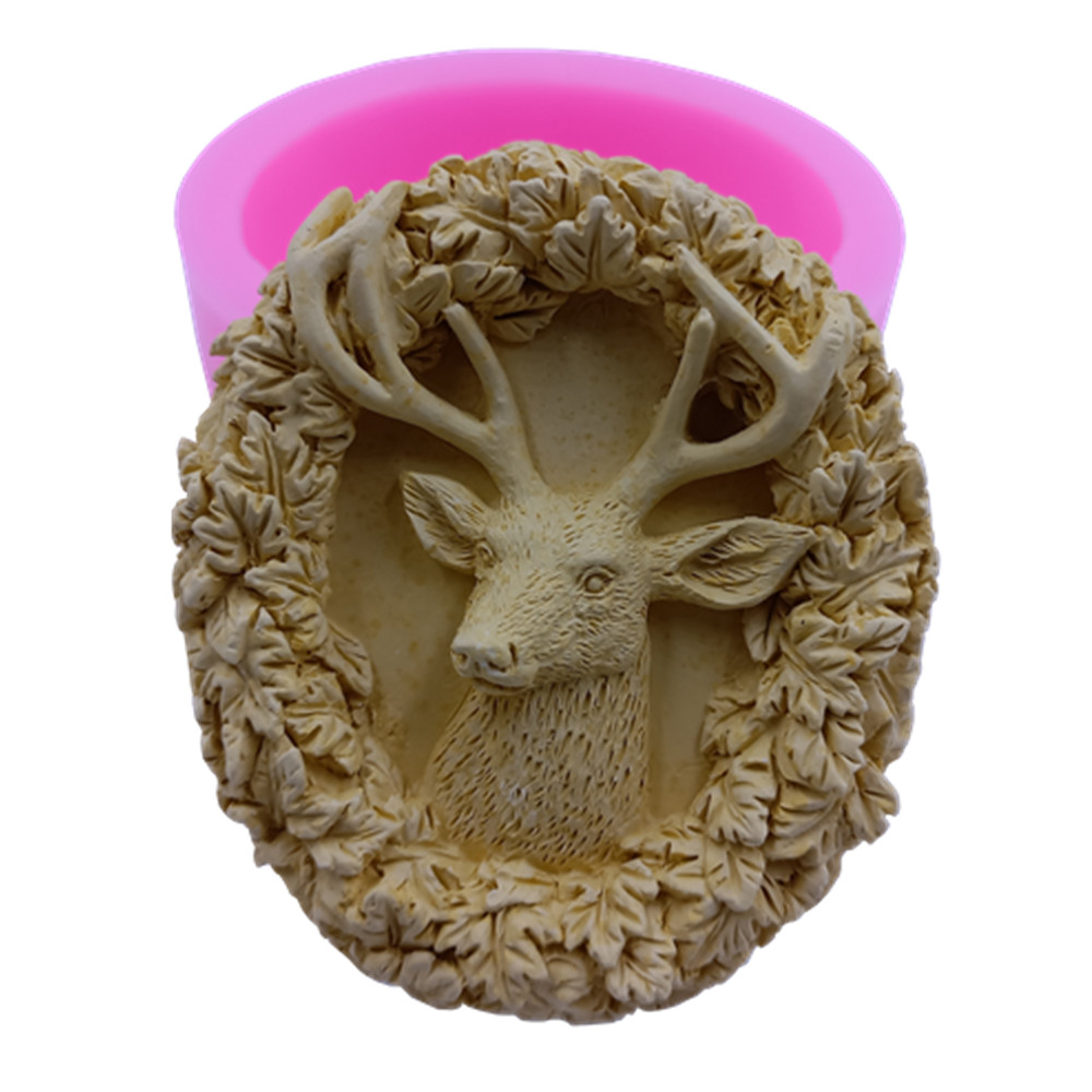 Deer Design Soap Silicone Mold - مراجعة Soap Making Designs وسعره